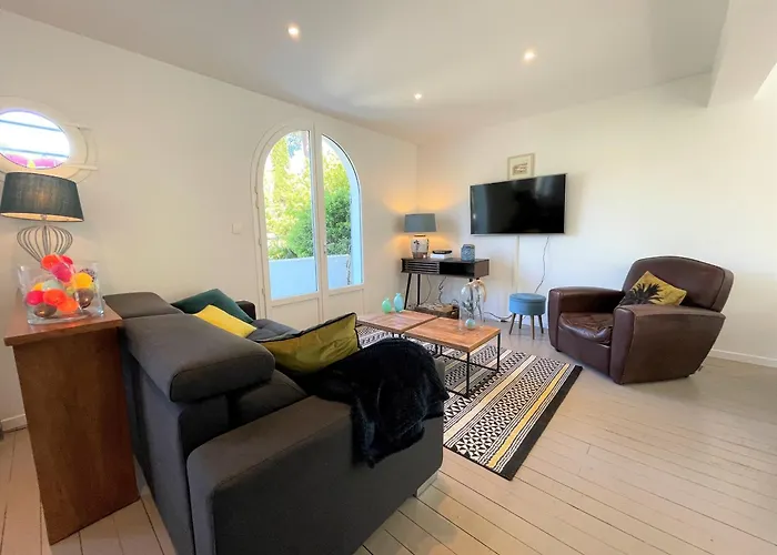 Arcachon Abatilles: Maison spacieuse 150m² près plage, 4 chambres, jardin, parking, WIFI - FR-1-420-100