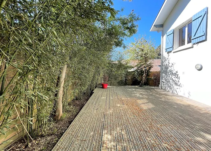 Arcachon Abatilles: Maison spacieuse 150m² près plage, 4 chambres, jardin, parking, WIFI - FR-1-420-100