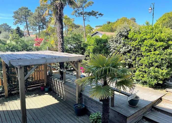 Hébergement de vacances Arcachon Abatilles: Maison spacieuse 150m² près plage, 4 chambres, jardin, parking, WIFI - FR-1-420-100